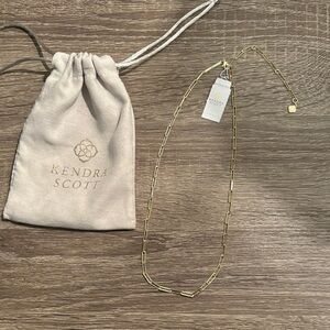 Kendra Scott Gold Chain Necklace
